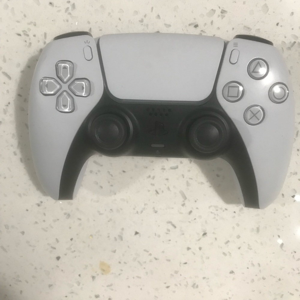 Gray and Black Gaming Controller